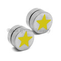 10mm Non Piercing Earrings Best Seller Star Magnetic Ear Plugs Earrings